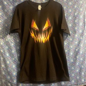Lost gods collection men’s medium jack-o’-lantern short sleeve T-shirt